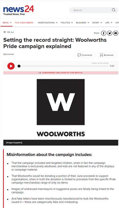 News24-woolworths-pride-campaign-setting-the-record-straight-misinformation_snip News24-woolworths-pride-campaign-setting-the-record-straight-misinformation_snip